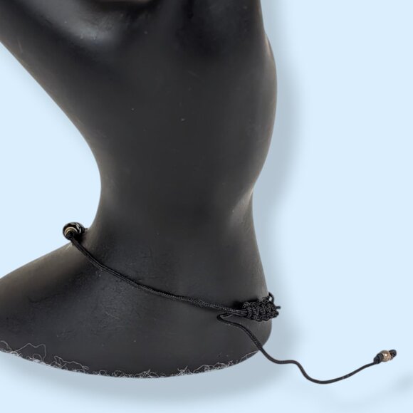 (2/$20) Bohemian Black Cord Beaded Bracelet - Picture 4 of 5